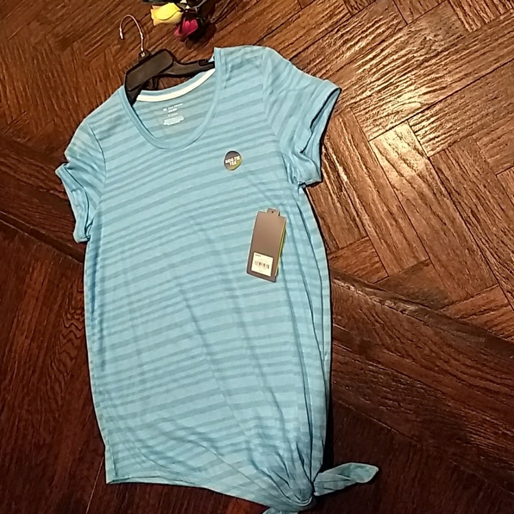 New Tek Gear Drytek Top Tee- Color Blue - image 2